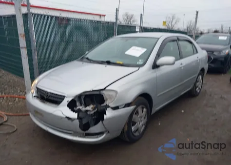 2006 Toyota Corolla Le z USA, uszkodzony, nr VIN 2T1BR32E36C706595